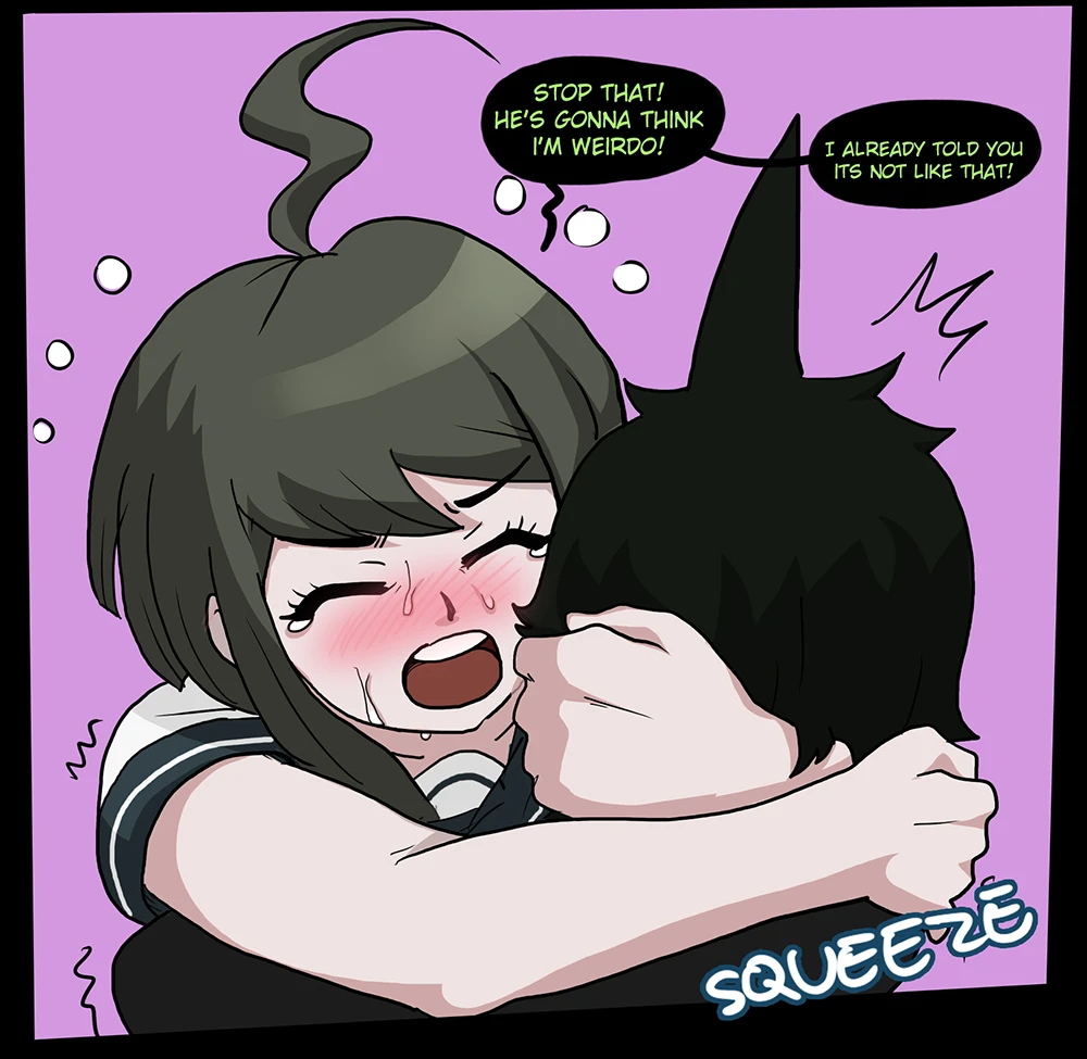 Thighganronpa porn comic picture 27