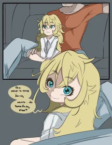 This movie is boring porn comic picture 1