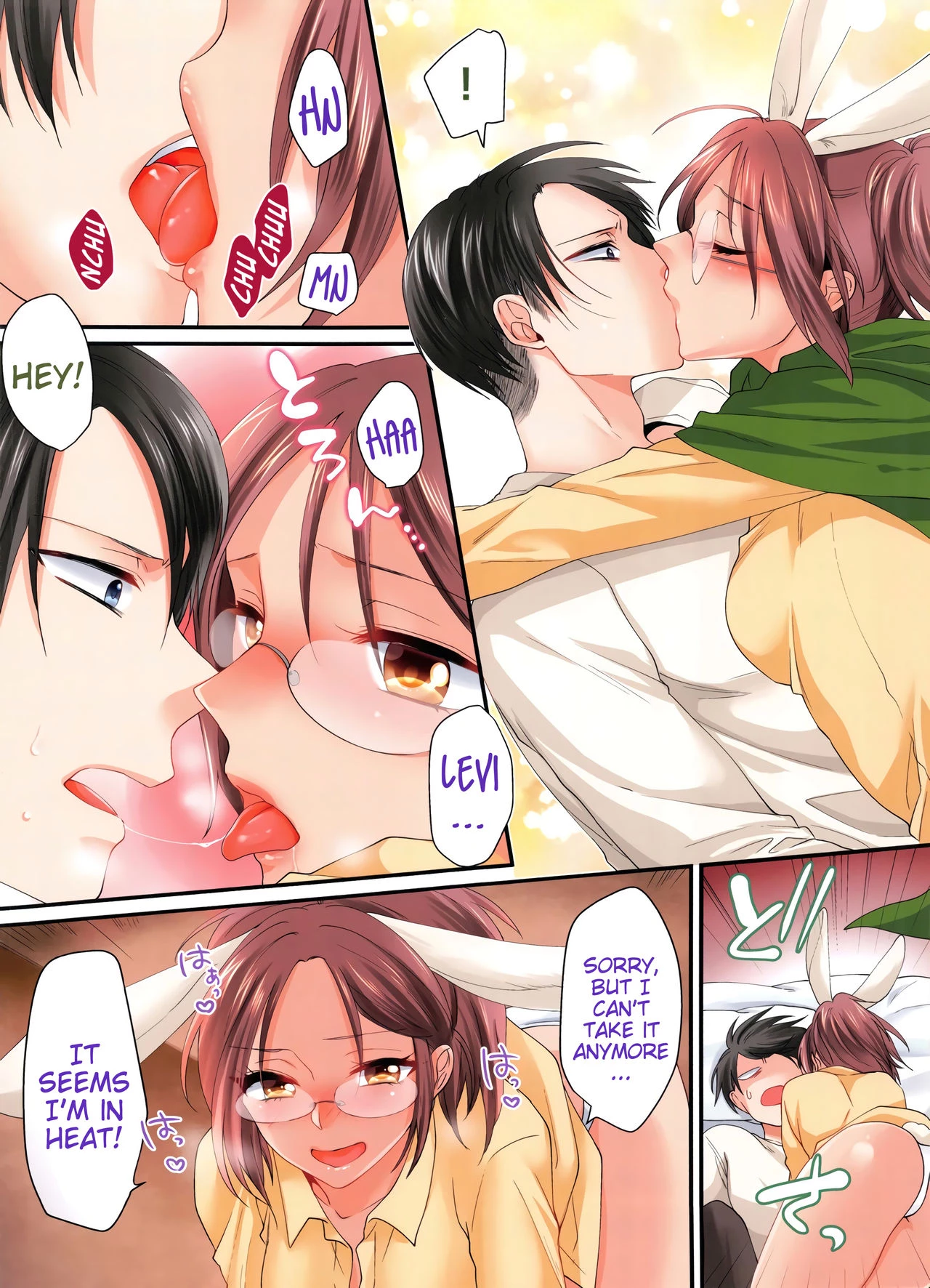 This rabbit is really good at using her tail to beg porn comic picture 8