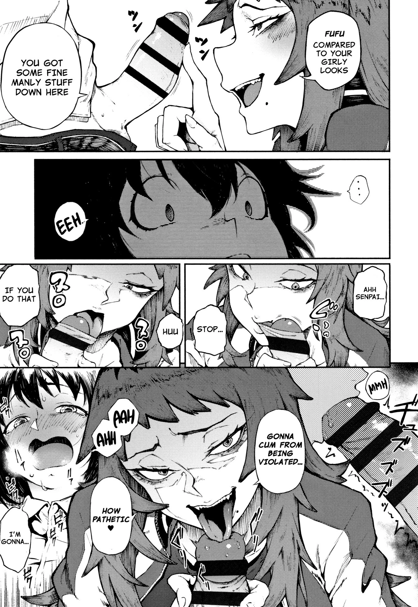 Threatening Love porn comic picture 7