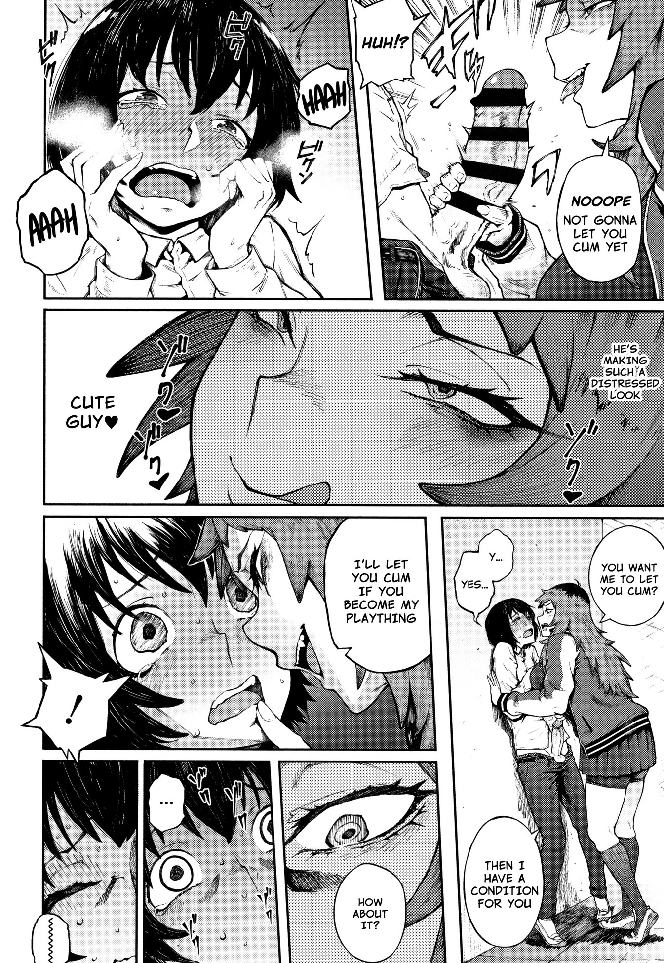 Threatening Love porn comic picture 8