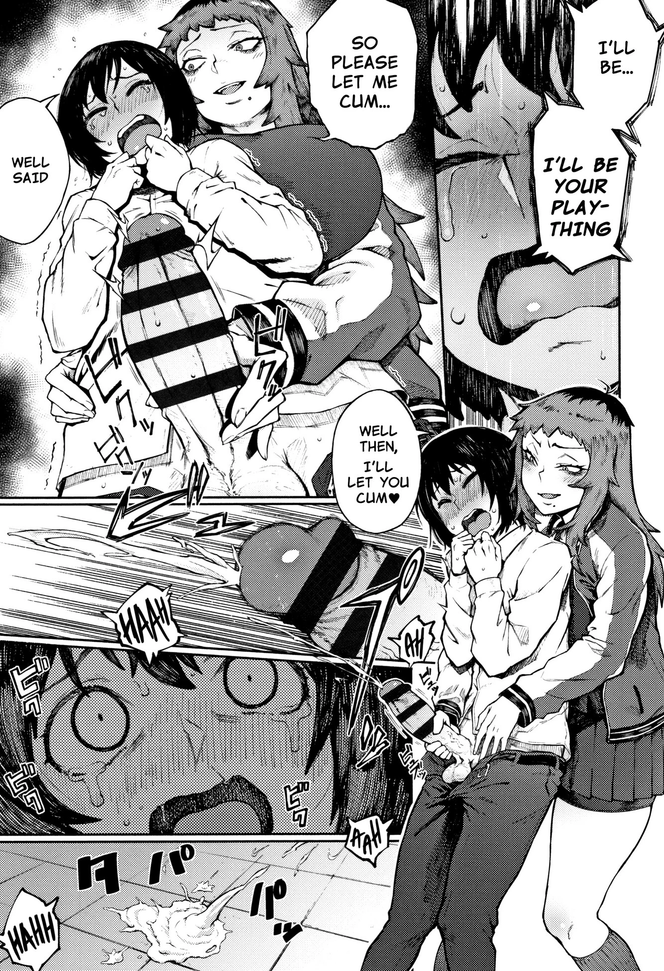 Threatening Love porn comic picture 9