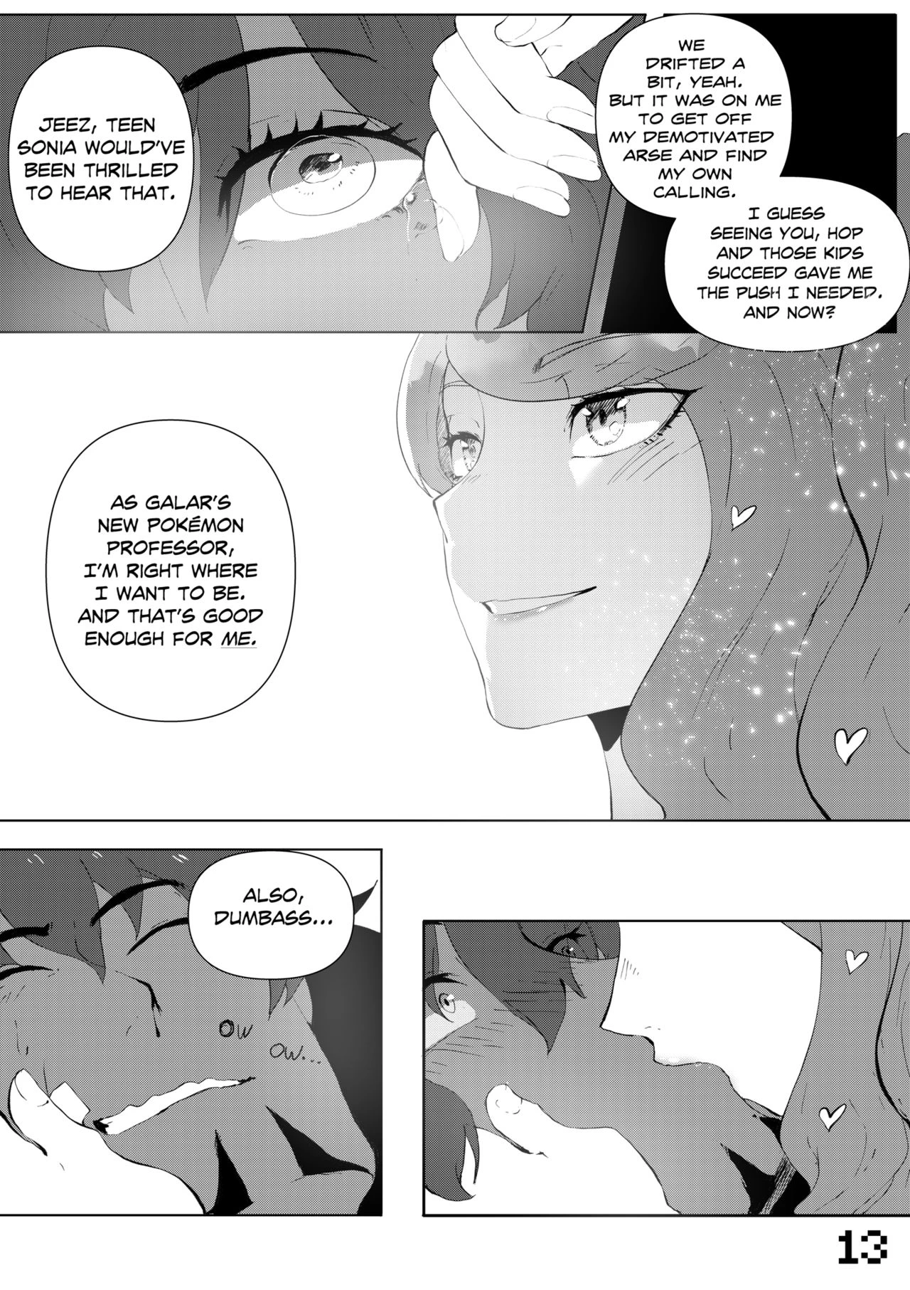 Through the Screen - a Leon NTR stor porn comic picture 13