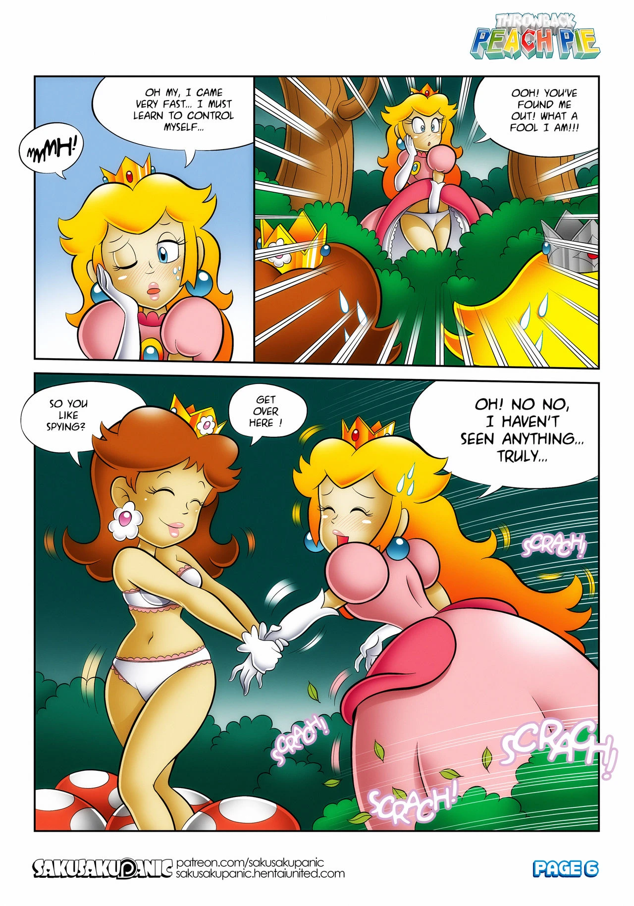 Throwback Peach Pie porn comic picture 7
