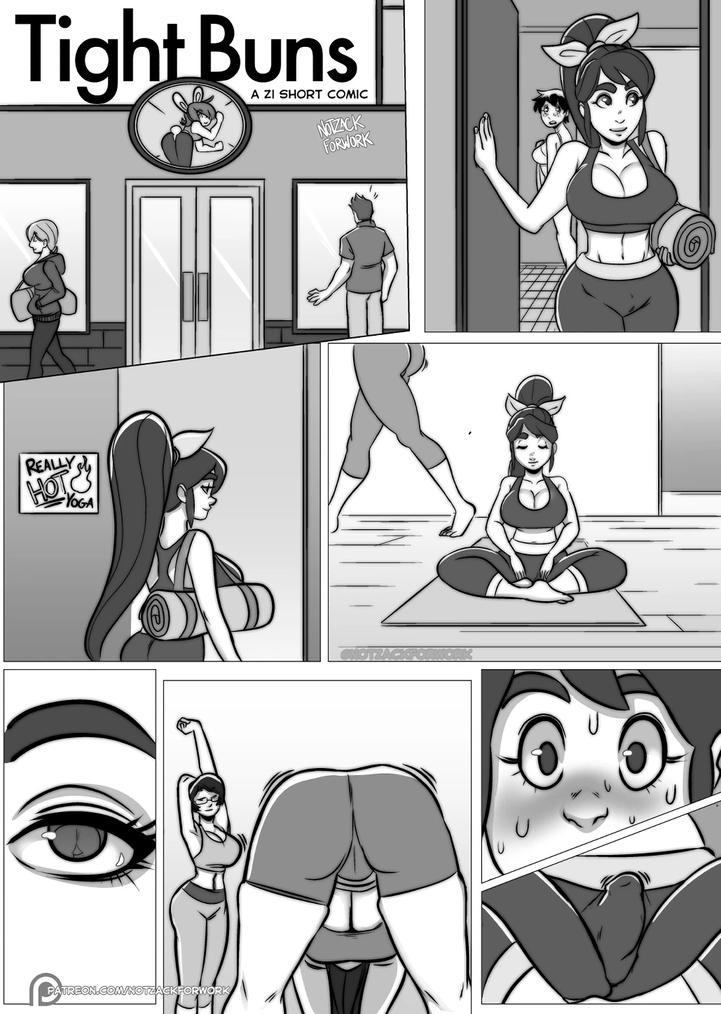 Tight Buns porn comic picture 1