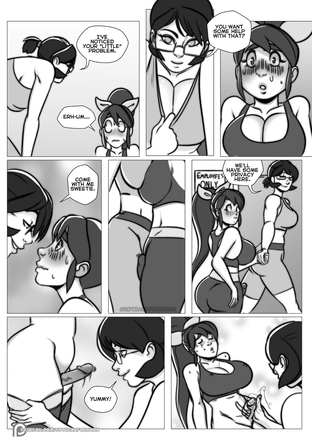 Tight Buns porn comic picture 2