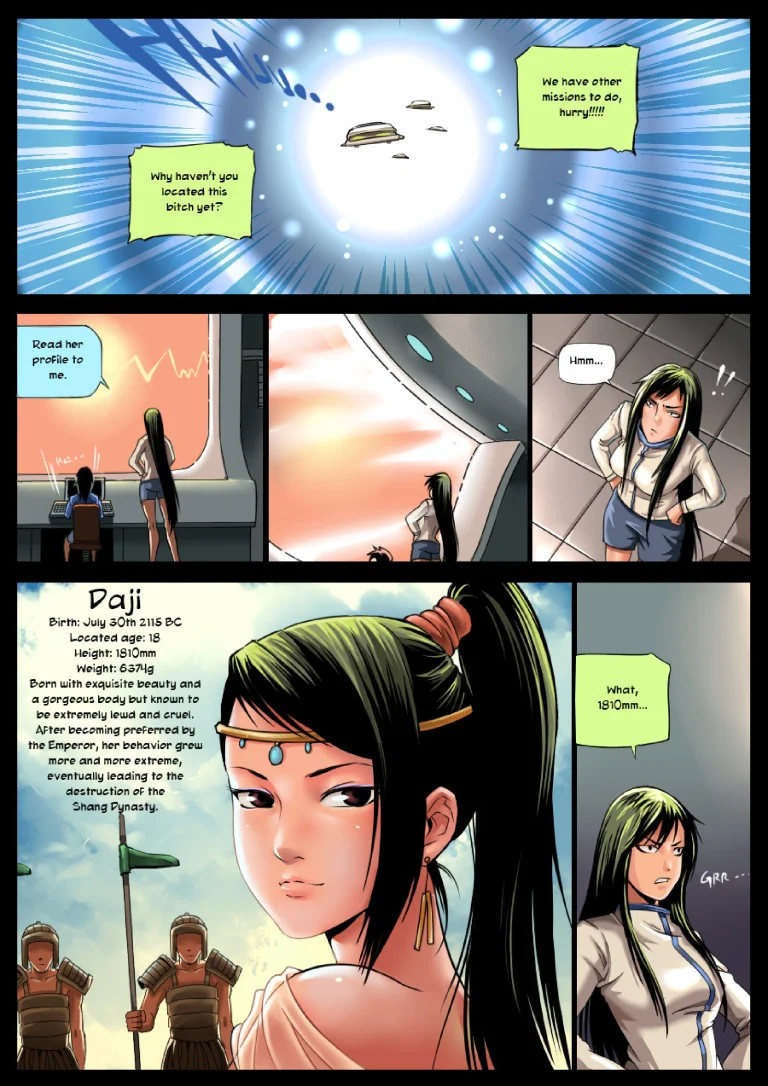 Time Travel Hunters 2 porn comic picture 7