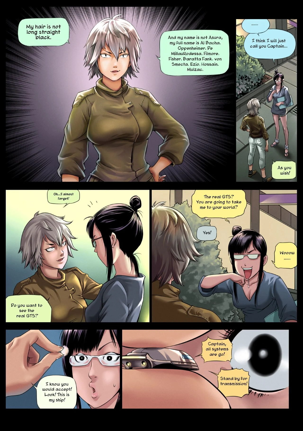 Time Travel Hunters X porn comic picture 7