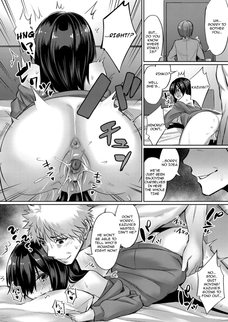 Tipsy Threesome Sex Lesson ~Romance Training with a Friendly Couple porn comic picture 14