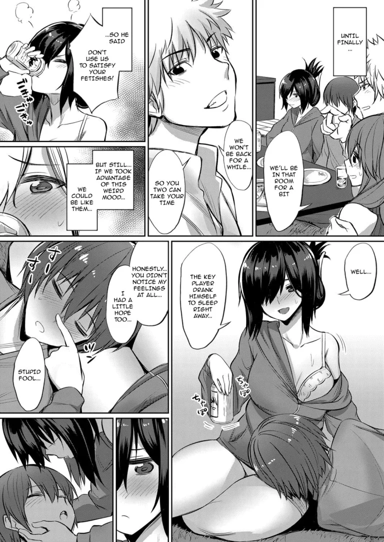 Tipsy Threesome Sex Lesson ~Romance Training with a Friendly Couple porn comic picture 3