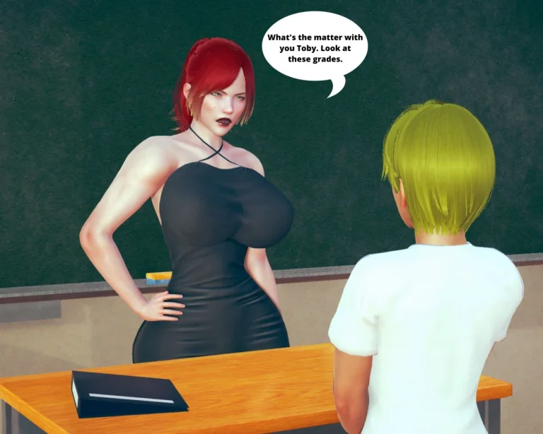 Toby and his dick porn comic picture 1