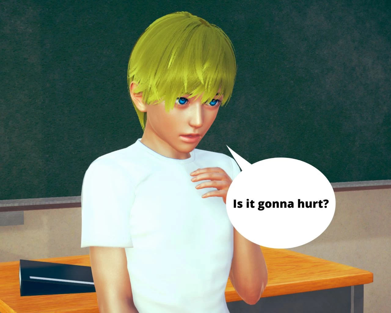 Toby and his dick porn comic picture 11