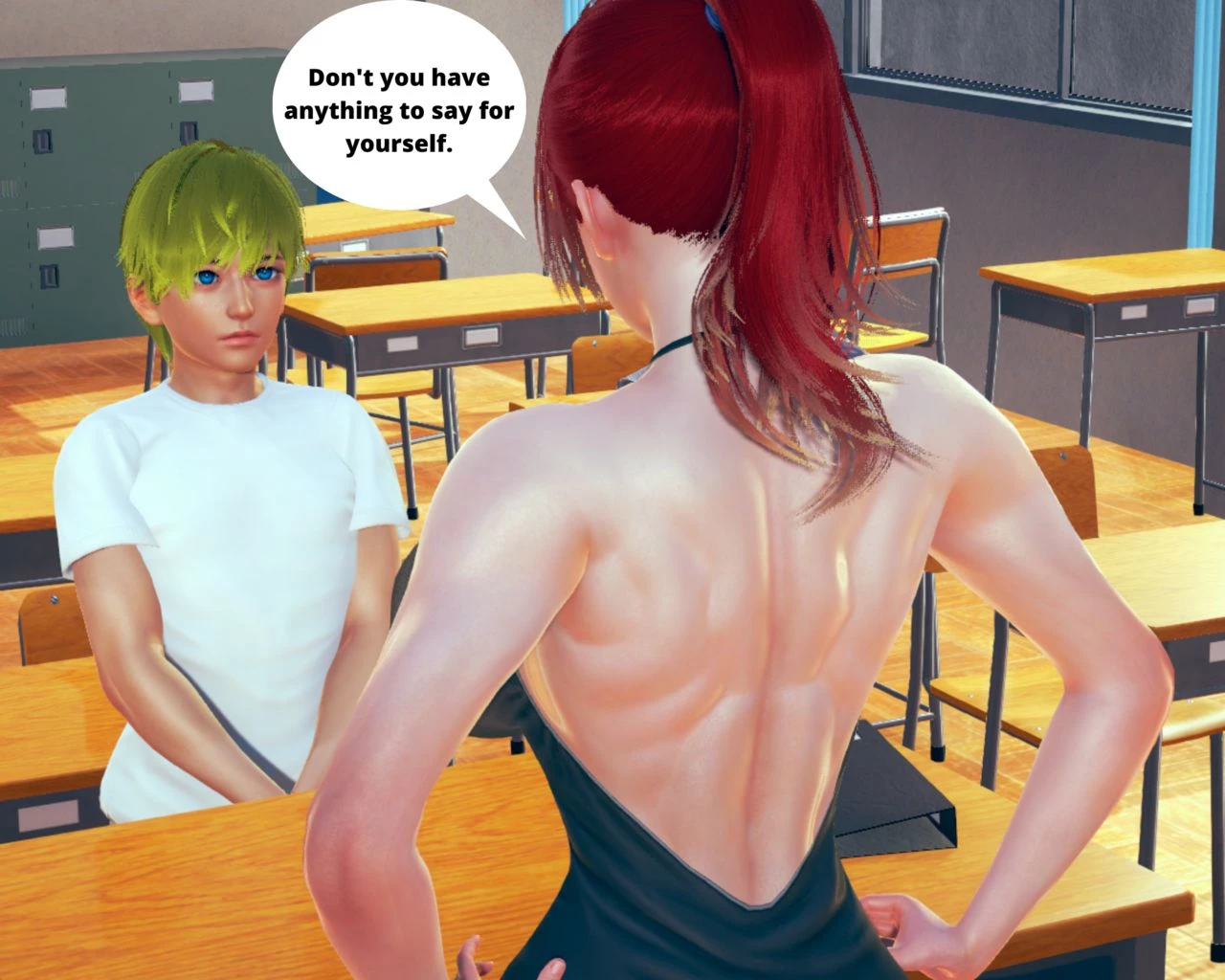 Toby and his dick porn comic picture 2