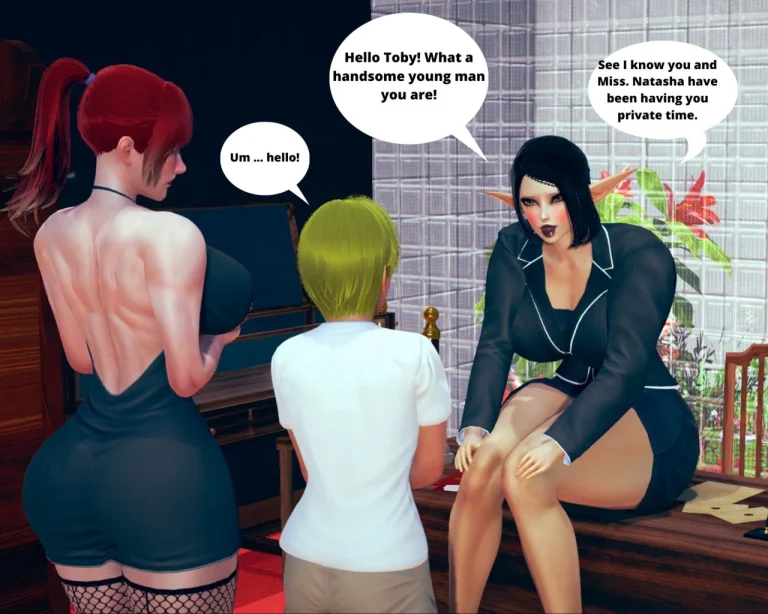 Toby and his dick porn comic picture 24
