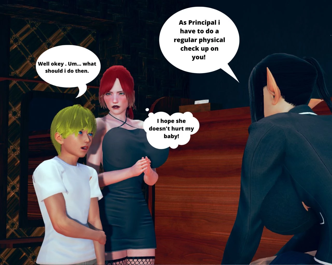 Toby and his dick porn comic picture 25