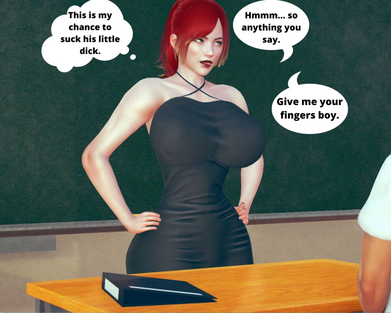 Toby and his dick porn comic picture 4