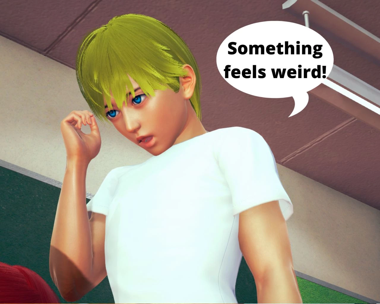 Toby and his dick porn comic picture 9