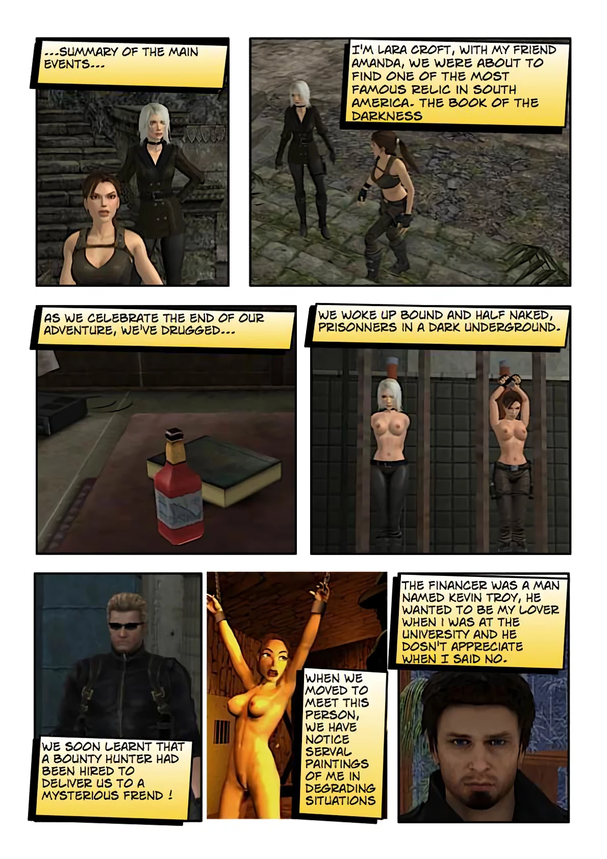 Tomb Raider: Last Road To Hell porn comic picture 17
