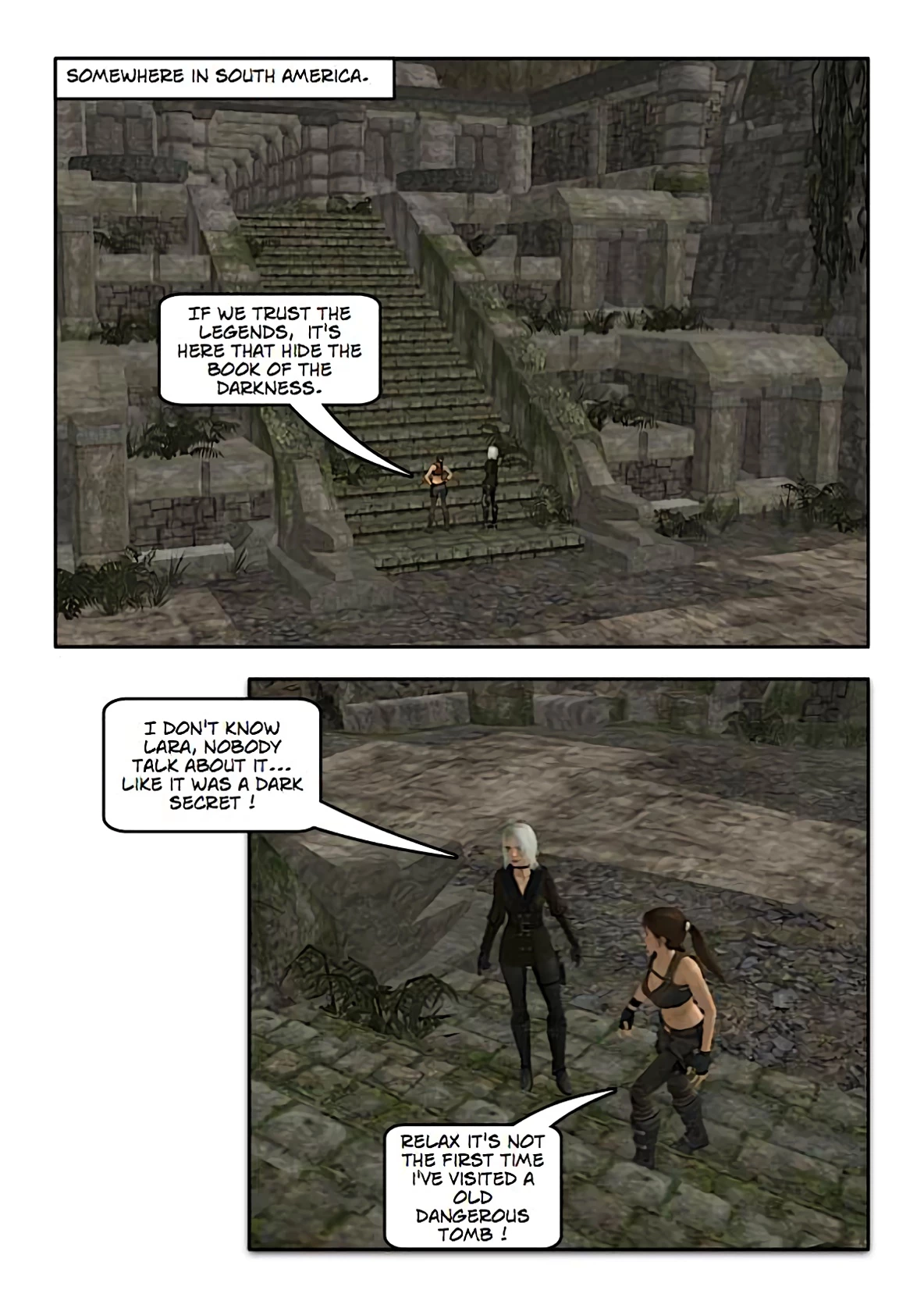 Tomb Raider: Last Road To Hell porn comic picture 3