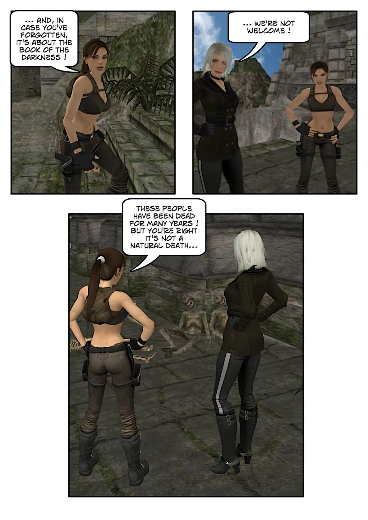 Tomb Raider: Last Road To Hell porn comic picture 4