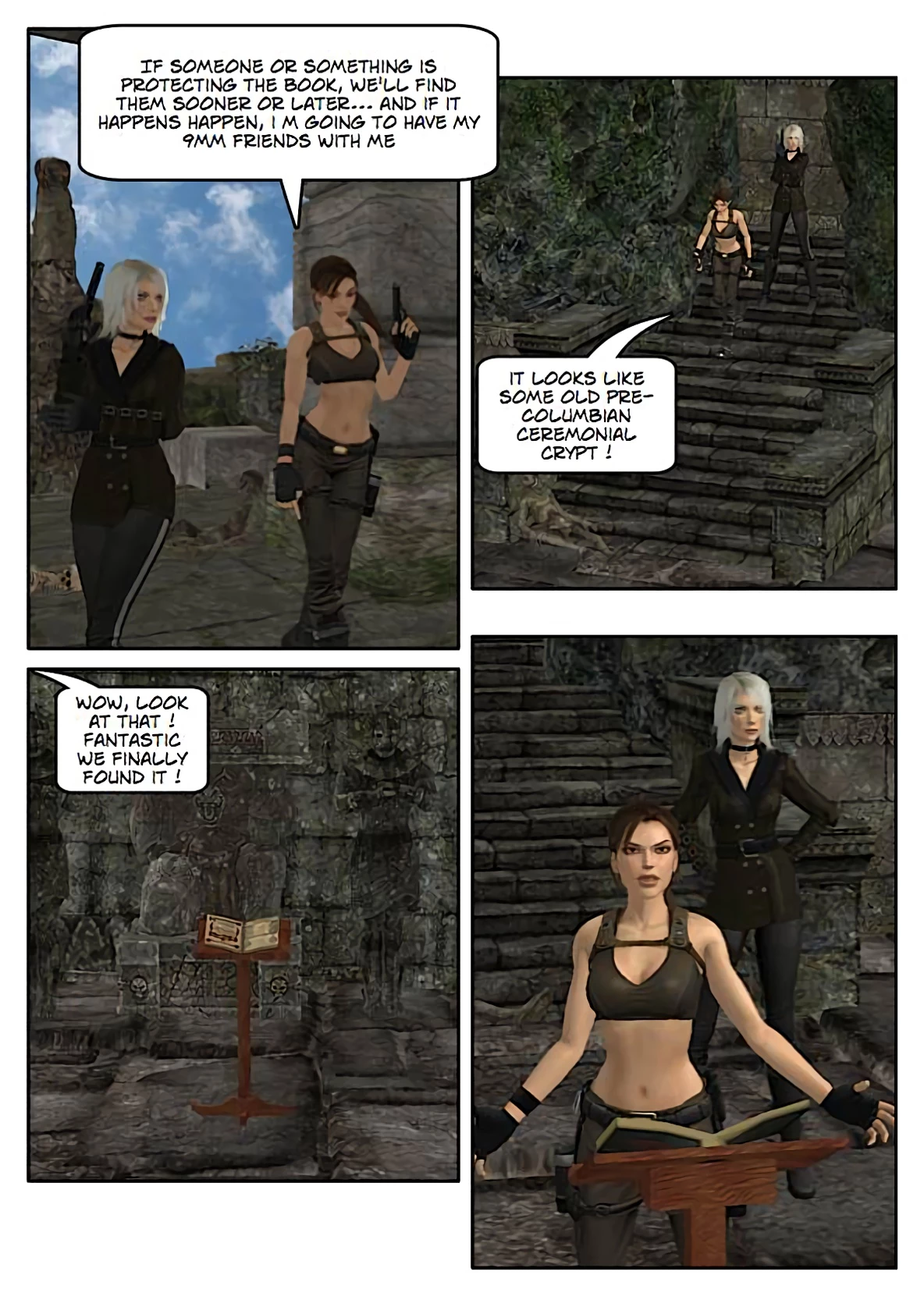 Tomb Raider: Last Road To Hell porn comic picture 5