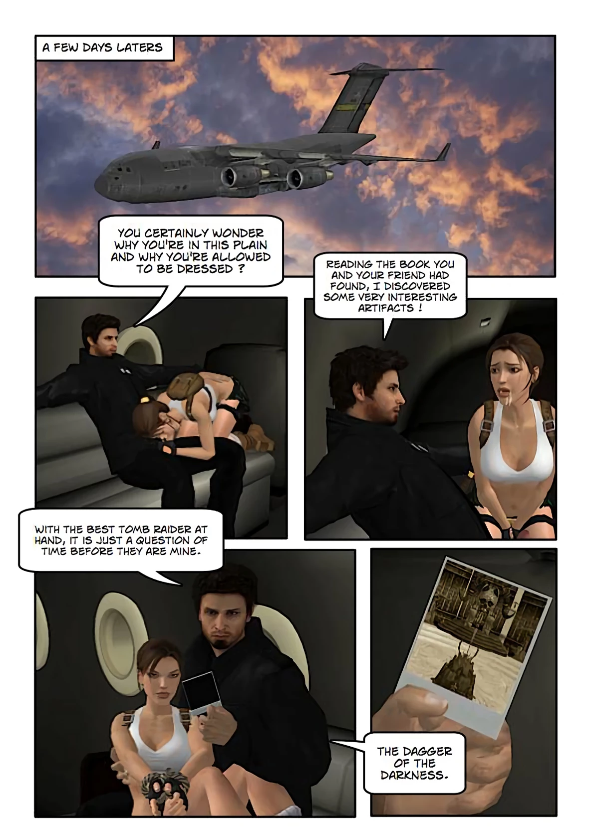 Tomb Raider: Last Road To Hell porn comic picture 57