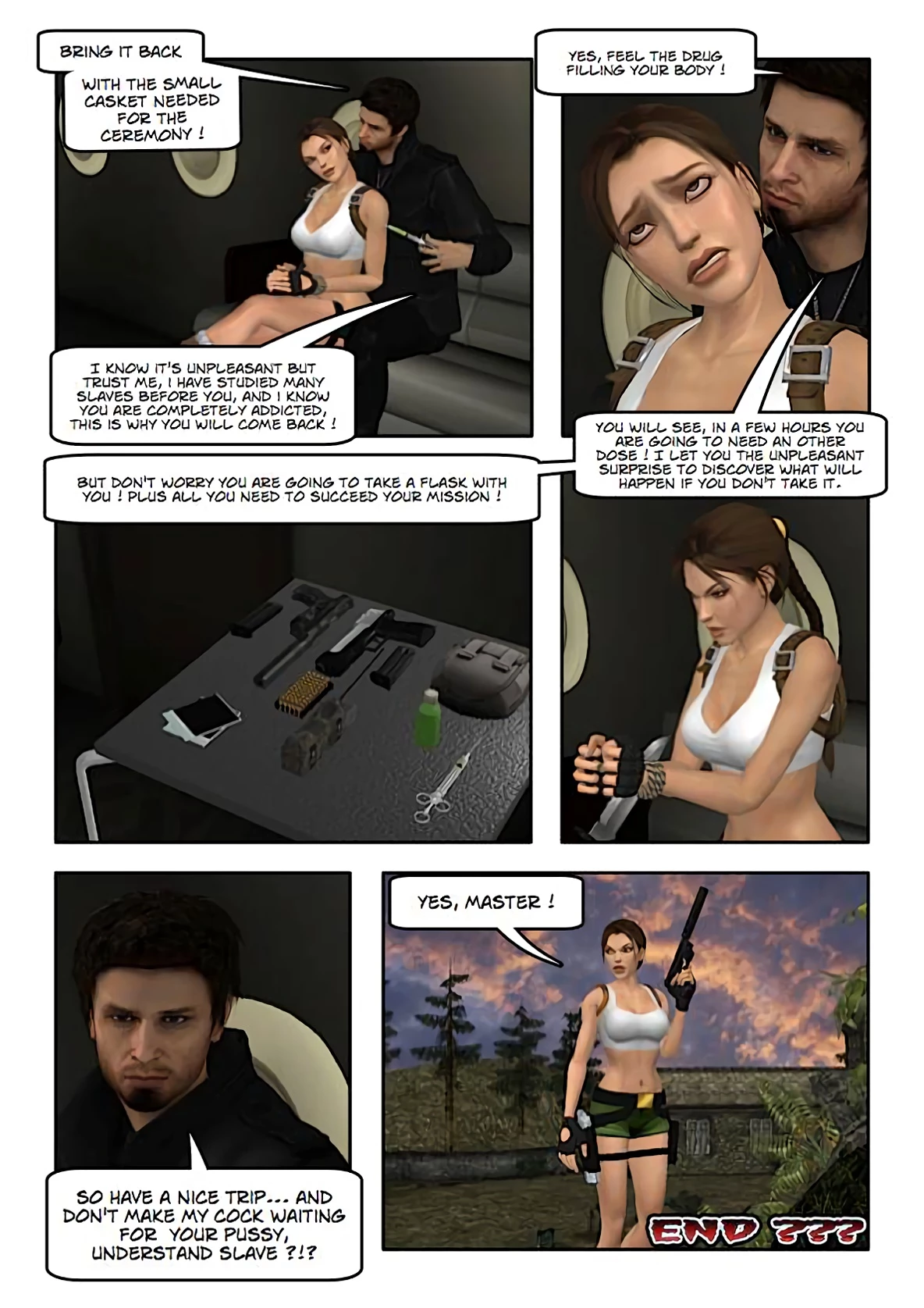 Tomb Raider: Last Road To Hell porn comic picture 58
