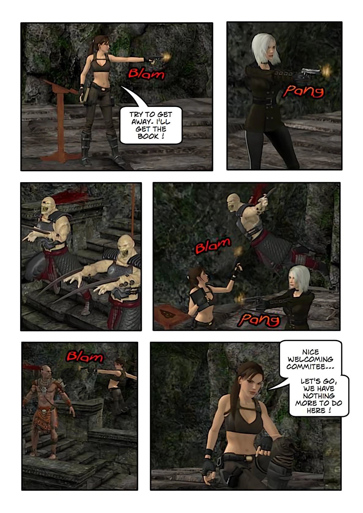 Tomb Raider: Last Road To Hell porn comic picture 7