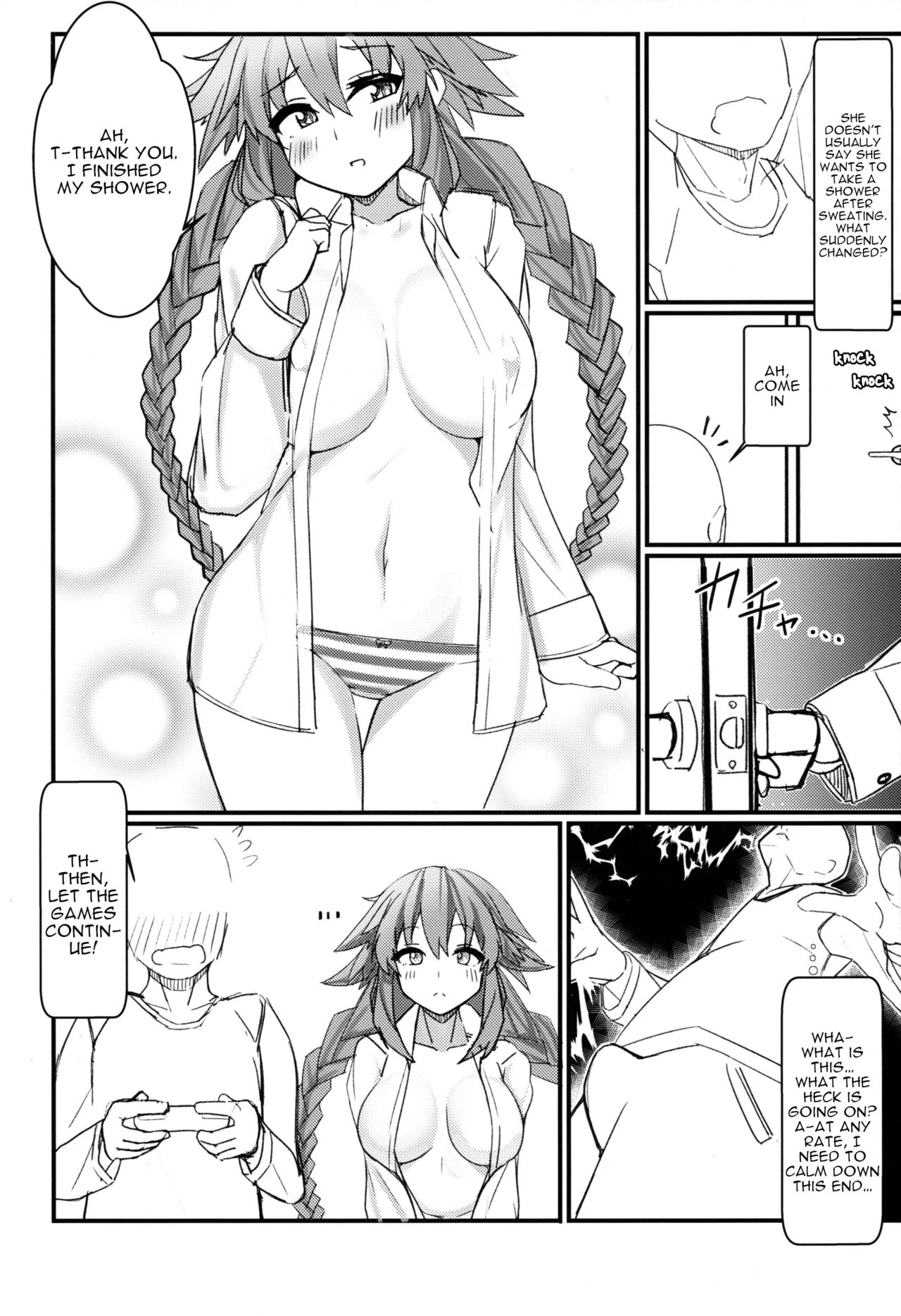 Tomodachi Ijou Koibito Miman na Neptune to Ecchi Shichau Hon porn comic picture 7