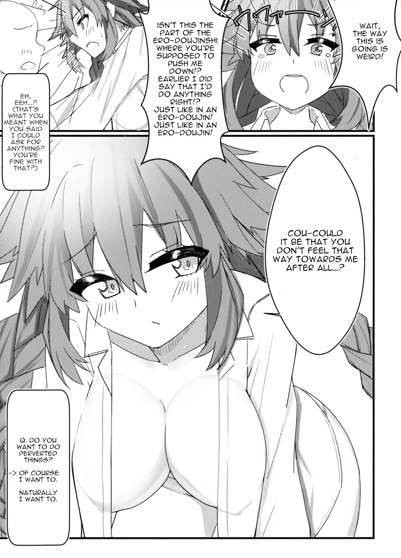Tomodachi Ijou Koibito Miman na Neptune to Ecchi Shichau Hon porn comic picture 8
