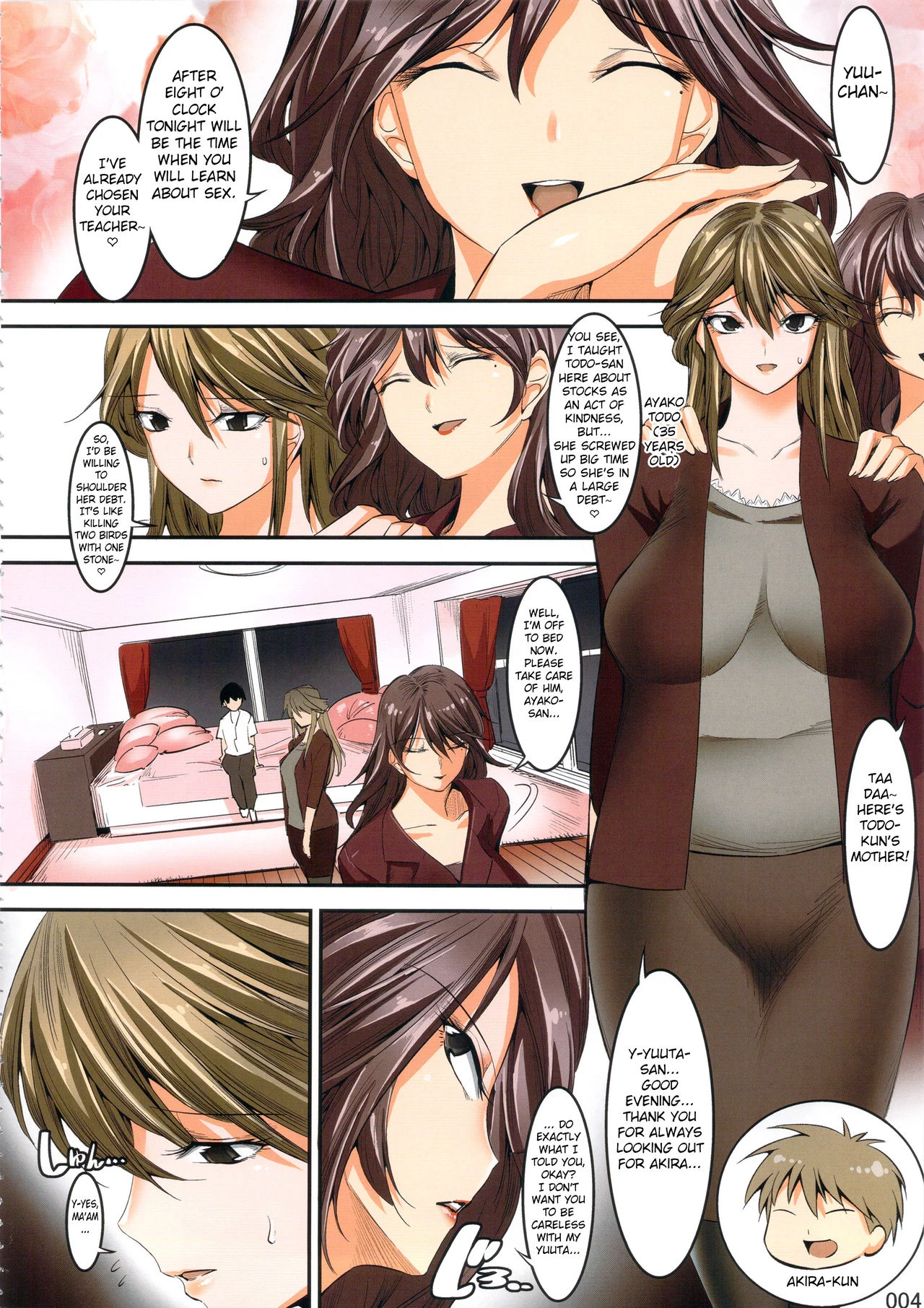 Tomodachi no Okaa-san to no Seikyouiku Nikki porn comic picture 3