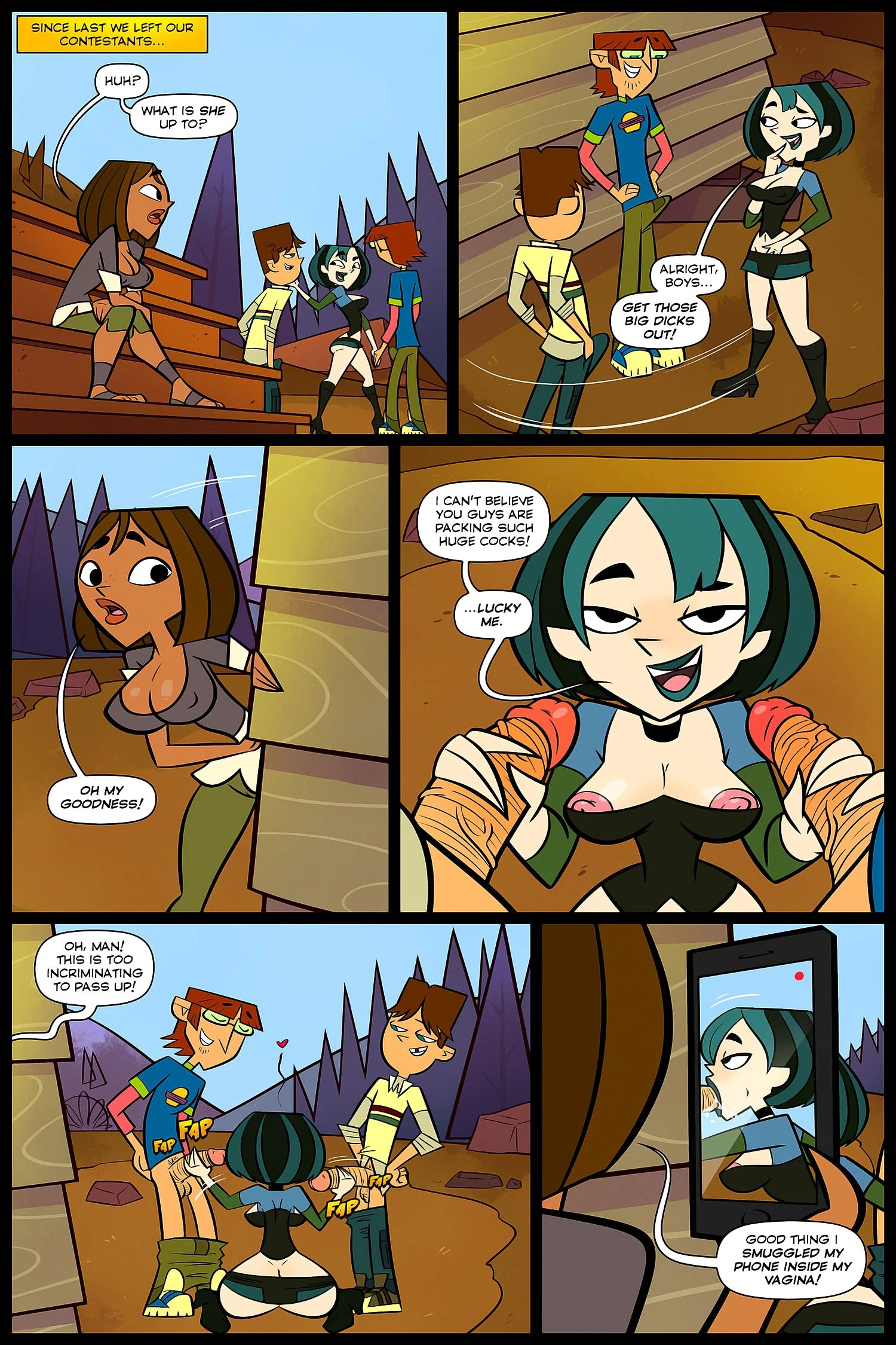 Total Fucking Drama 2 porn comic picture 2