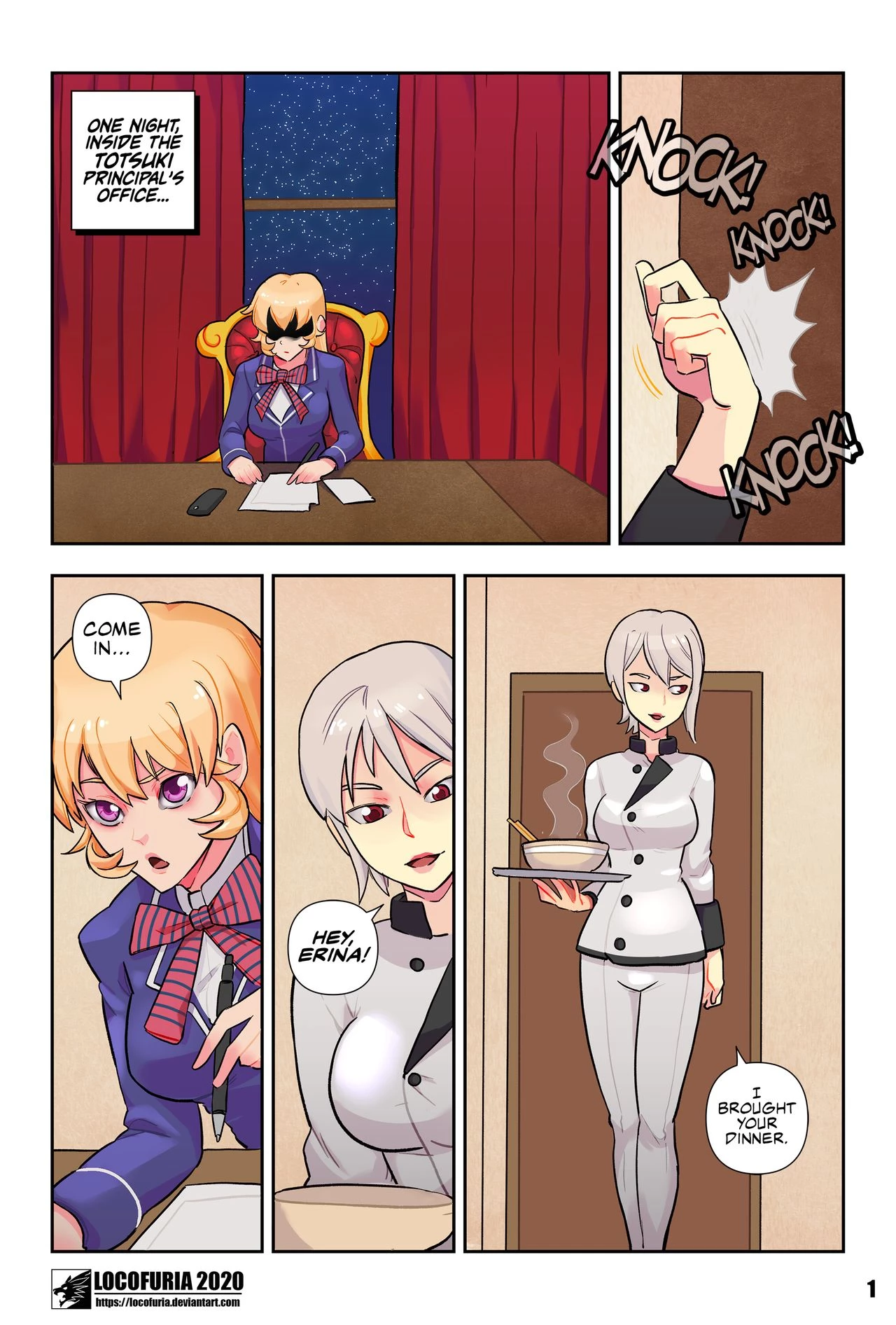 Totsuki Wolves porn comic picture 3