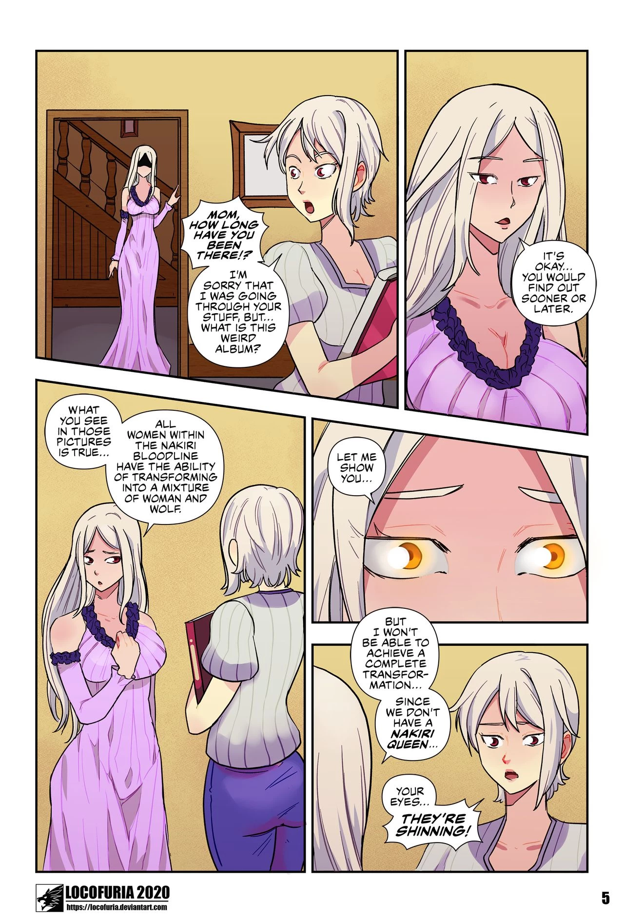 Totsuki Wolves porn comic picture 7