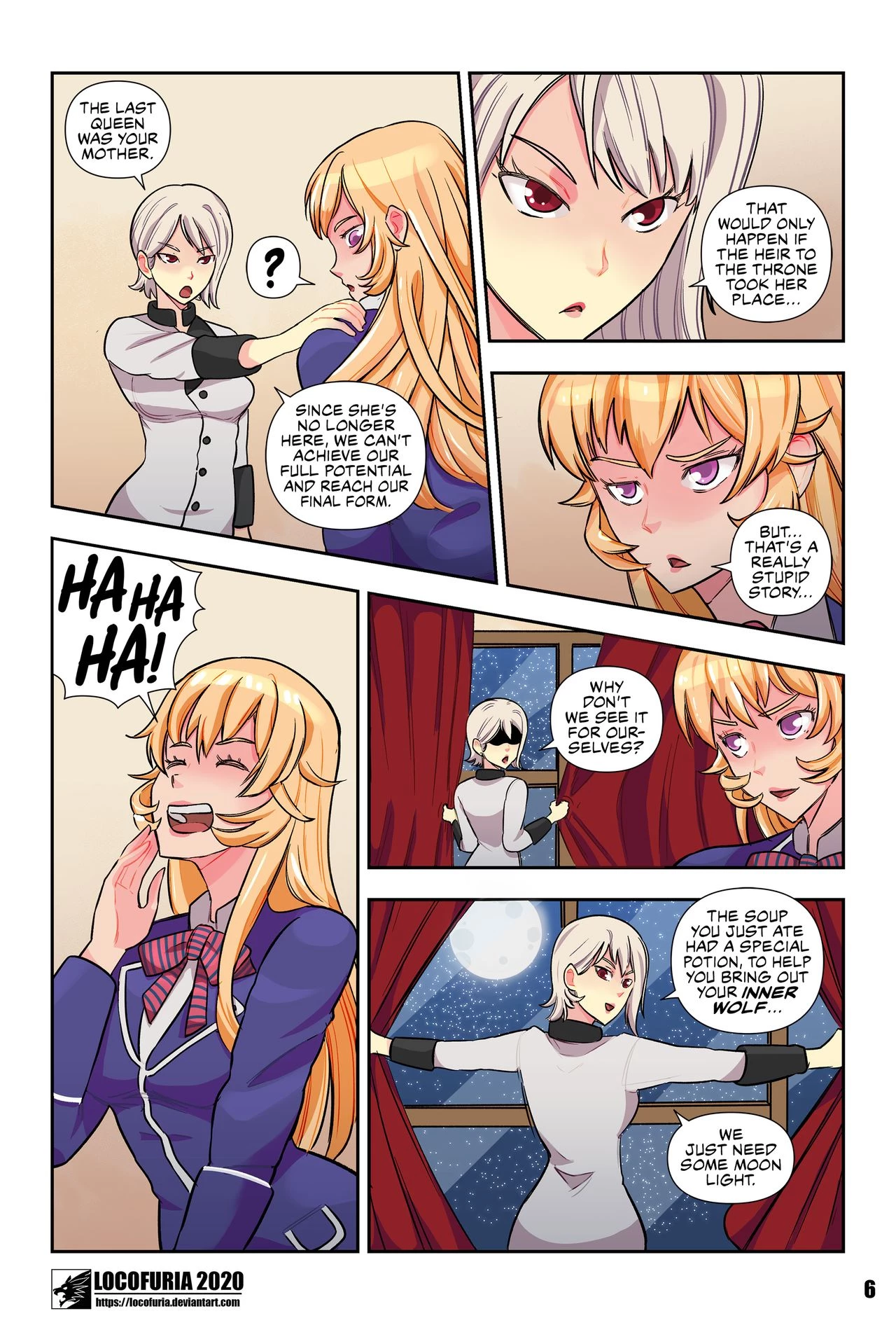 Totsuki Wolves porn comic picture 8
