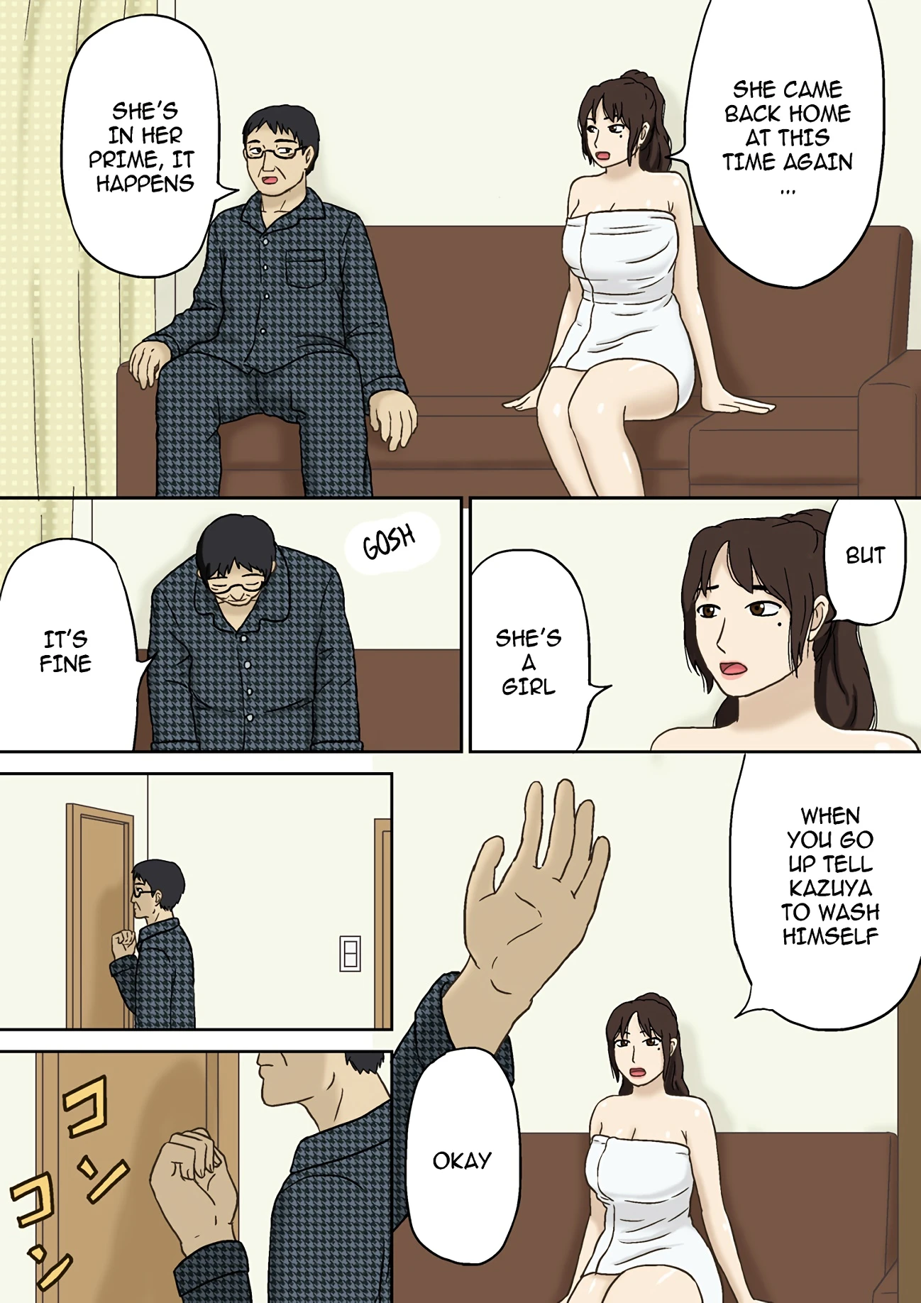 Totsuzen ni porn comic picture 3