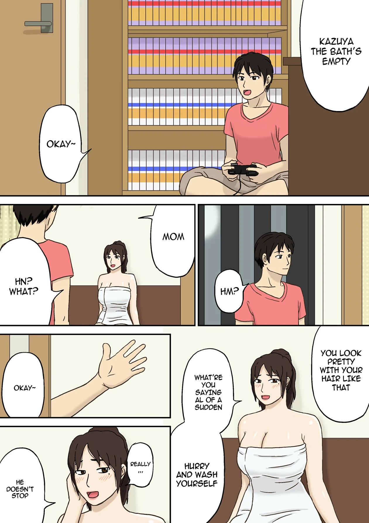 Totsuzen ni porn comic picture 4