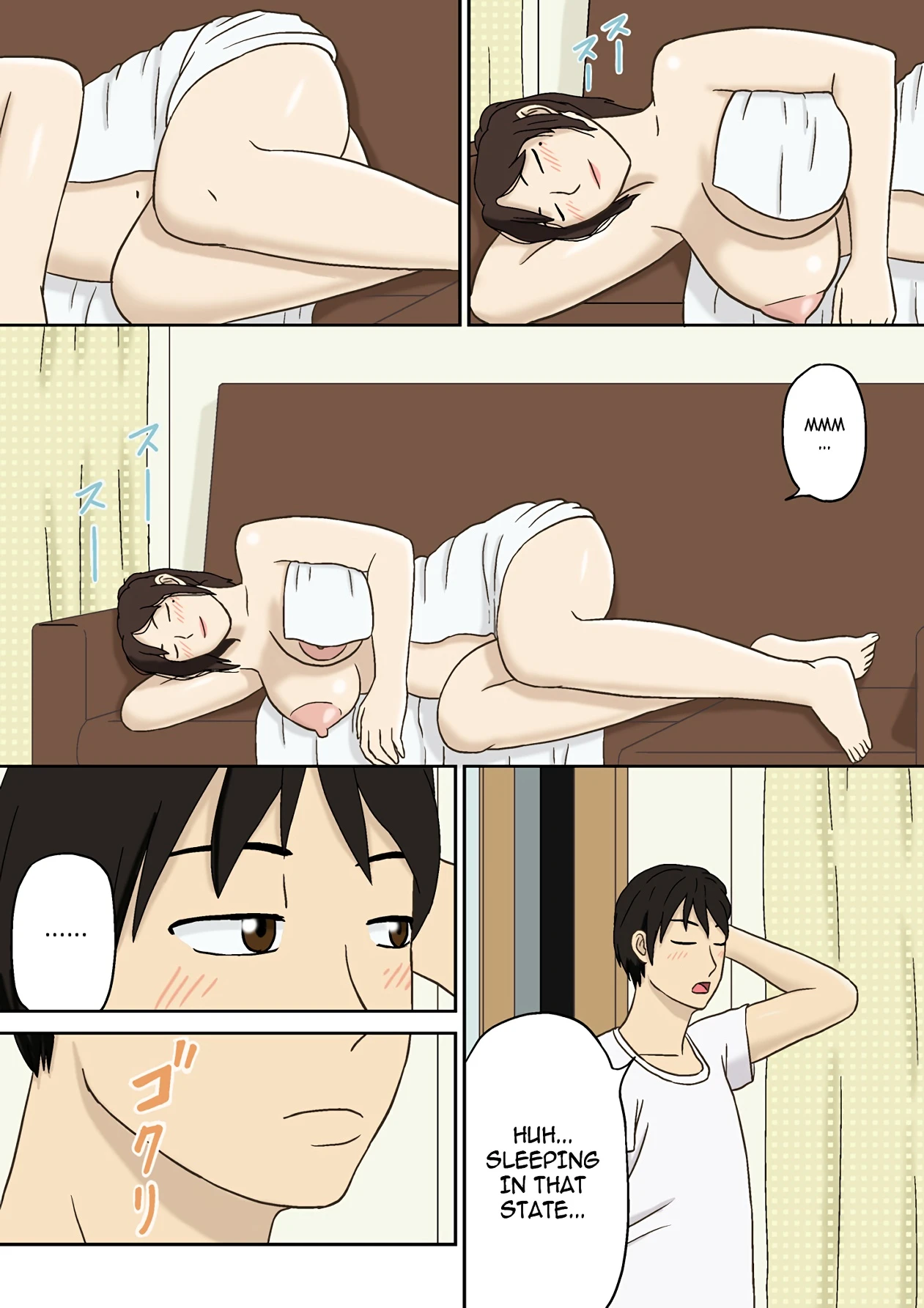 Totsuzen ni porn comic picture 6