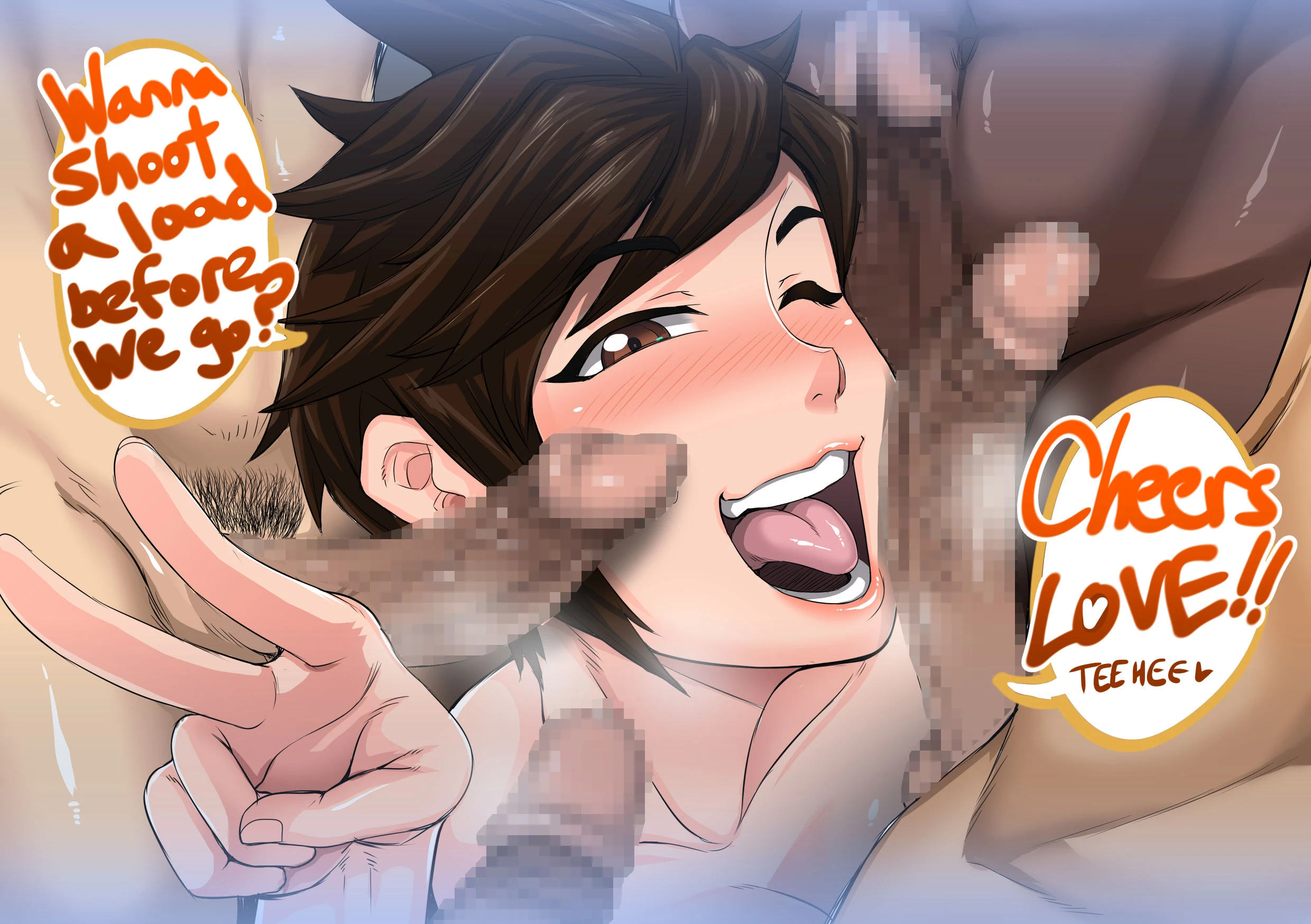 Tracer2: A blow before we go? porn comic picture 13