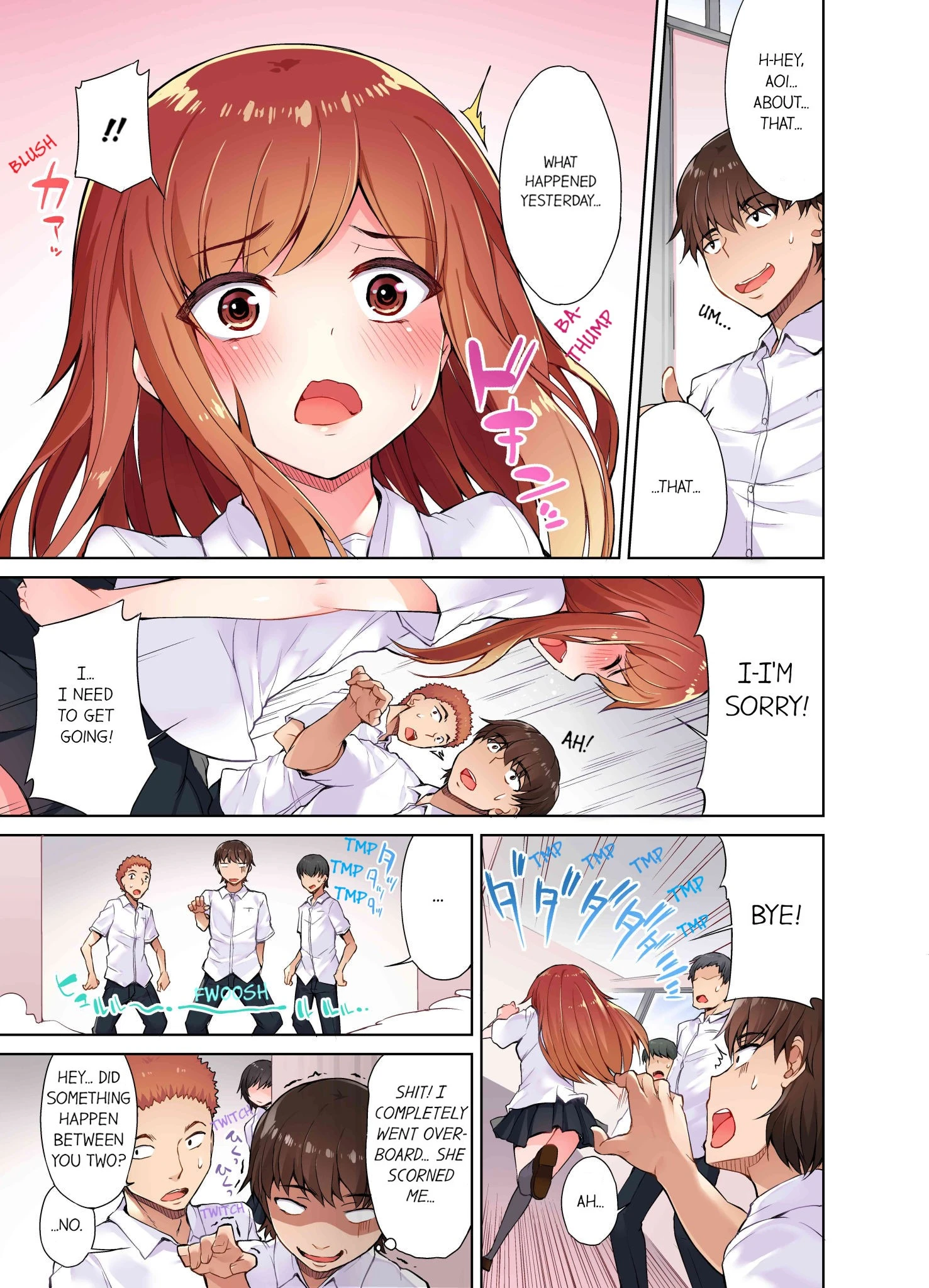 Traditional Job of Washing Girls' Body | Asoko Araiya no Oshigoto ~Kataomoichuu no Aitsu to Onnayu de~ porn comic picture 31