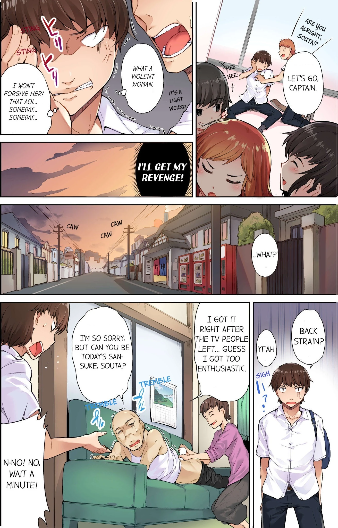 Traditional Job of Washing Girls' Body | Asoko Araiya no Oshigoto ~Kataomoichuu no Aitsu to Onnayu de~ porn comic picture 8