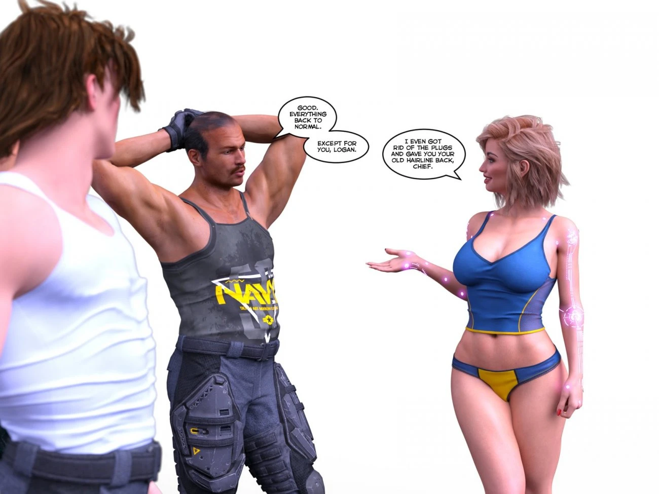 TransNet: Undercover Chapter 1 porn comic picture 36