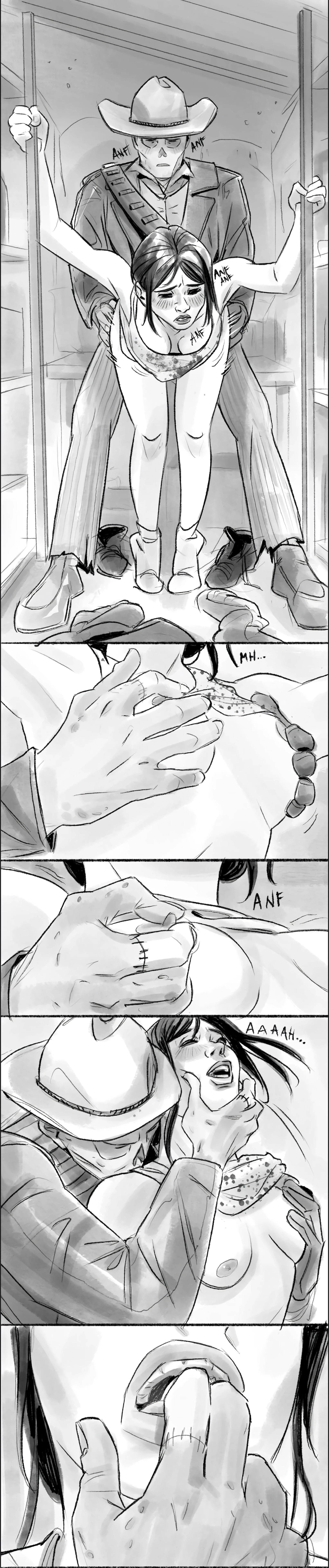 Trapped porn comic picture 13