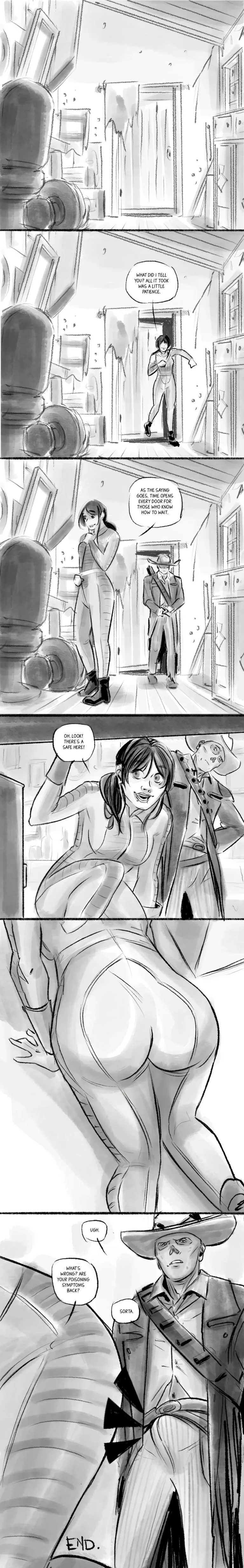 Trapped porn comic picture 18
