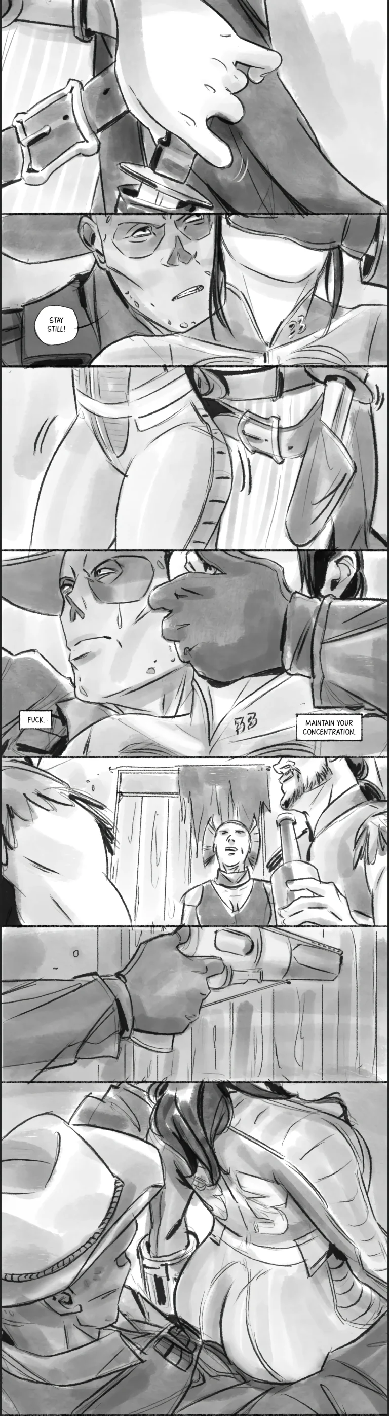 Trapped porn comic picture 6