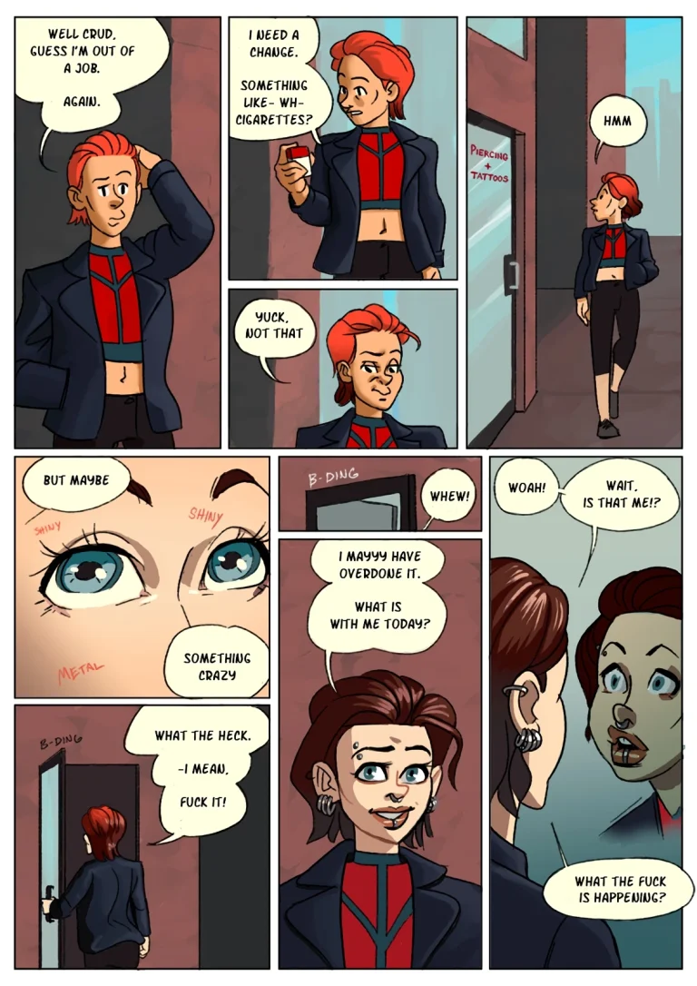 Trash Day porn comic picture 2