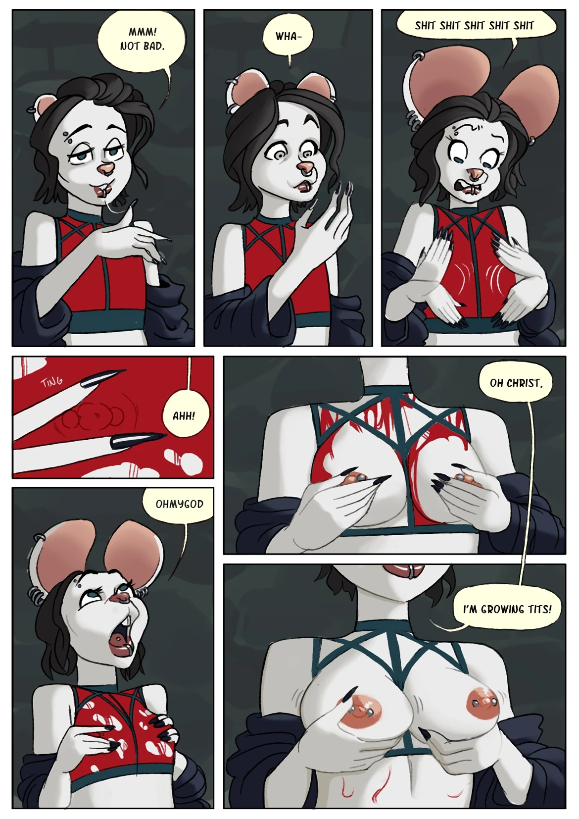 Trash Day porn comic picture 4