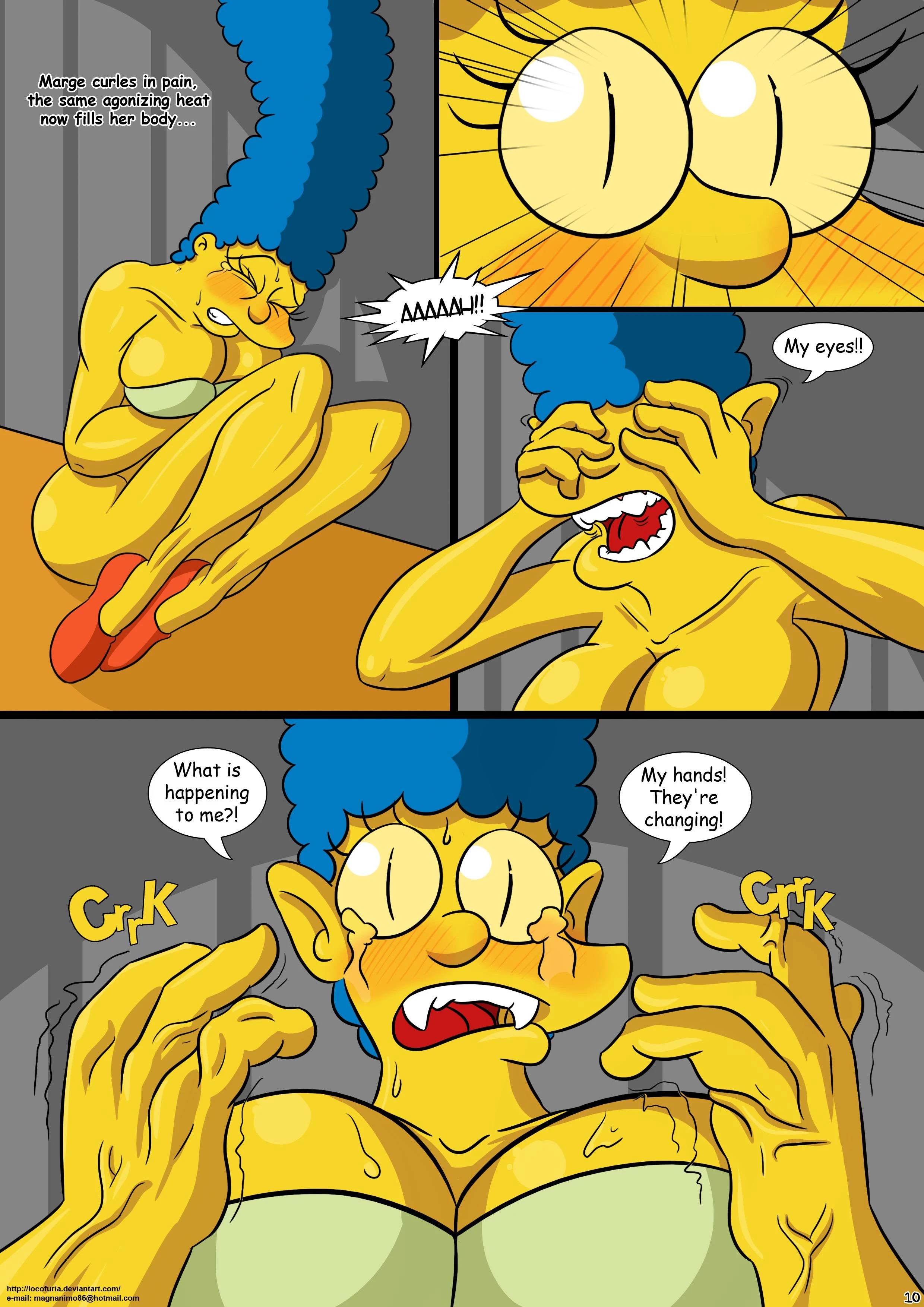 Treehouse of Horror porn comic picture 12