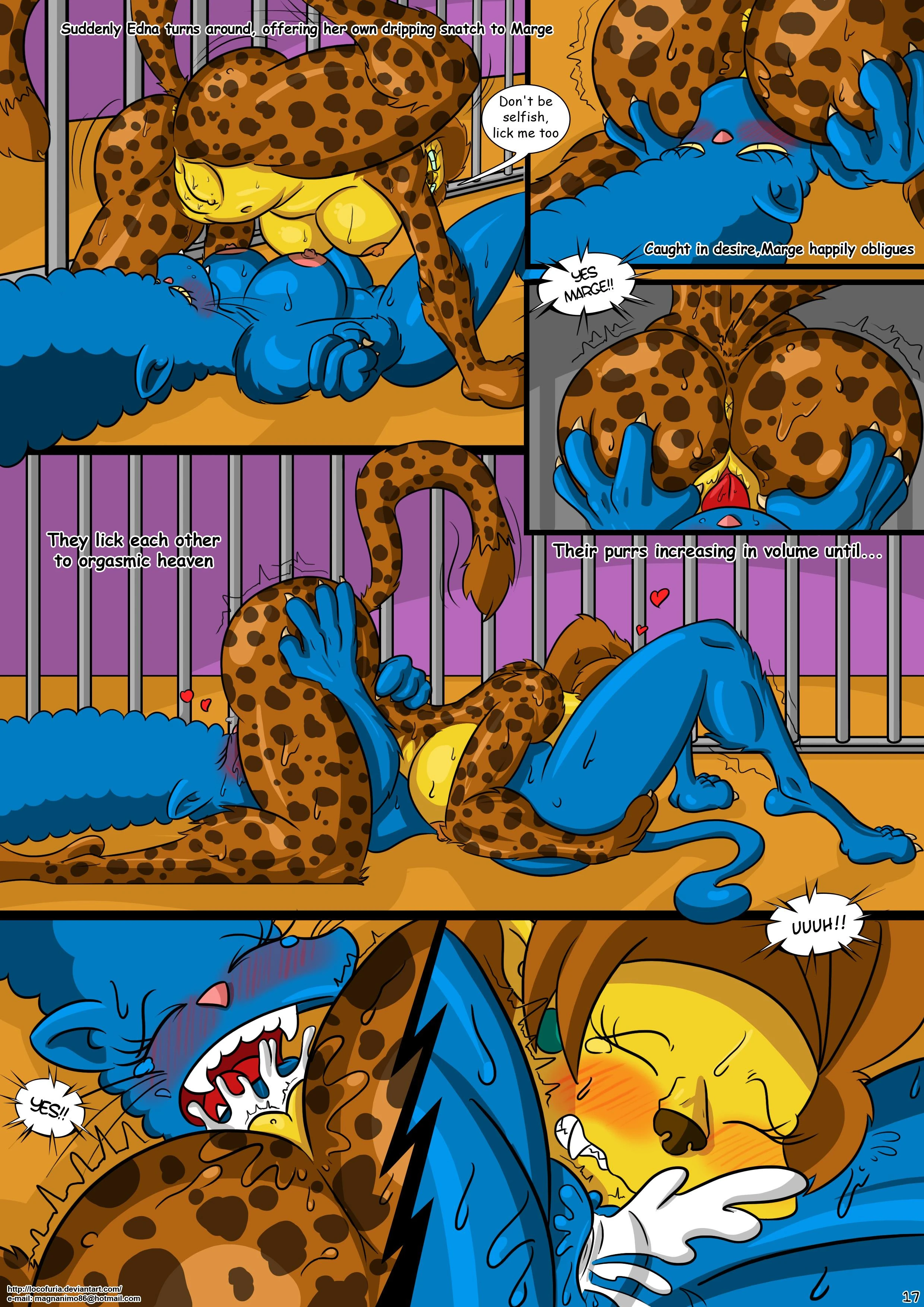 Treehouse of Horror porn comic picture 19