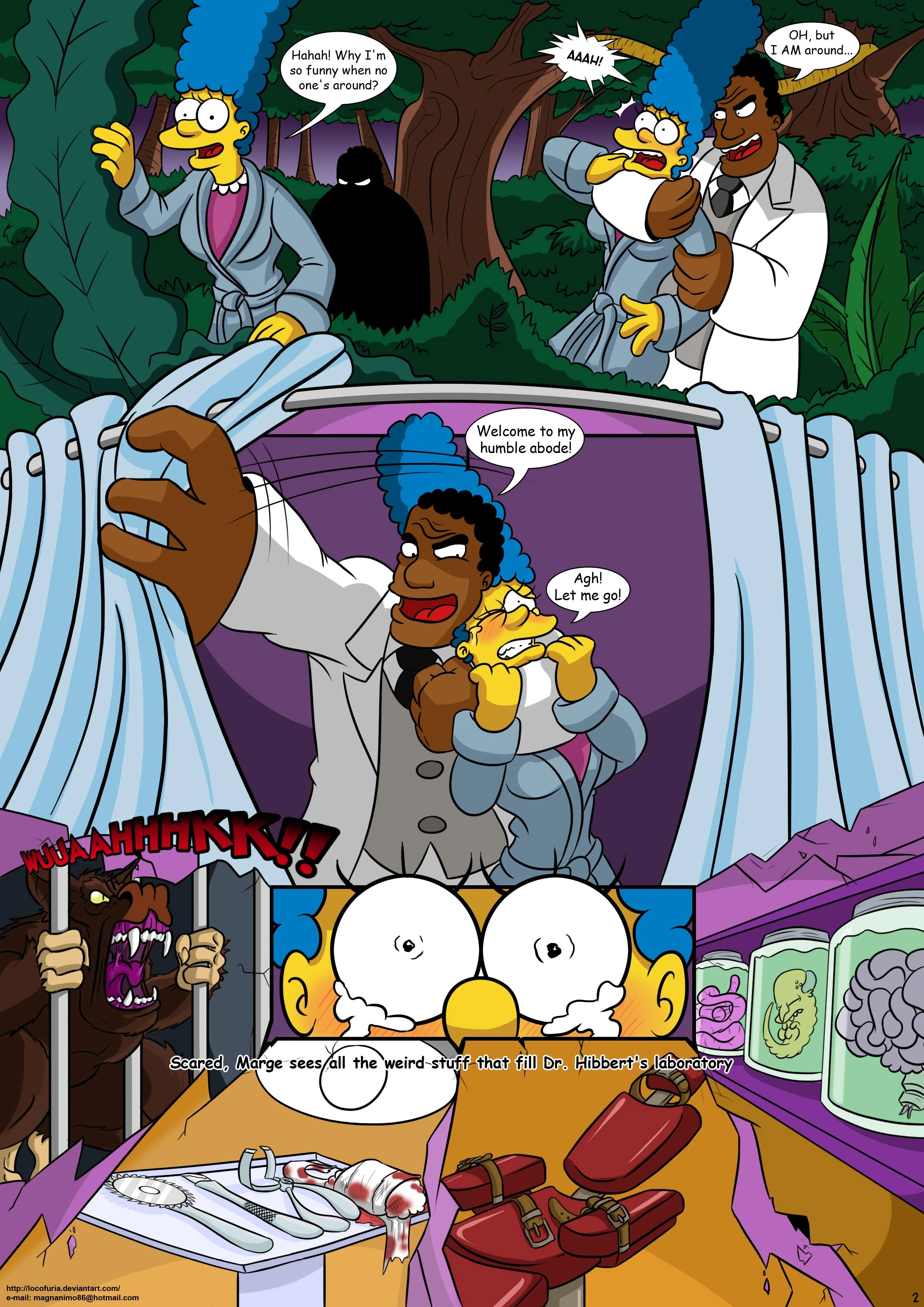 Treehouse of Horror porn comic picture 4